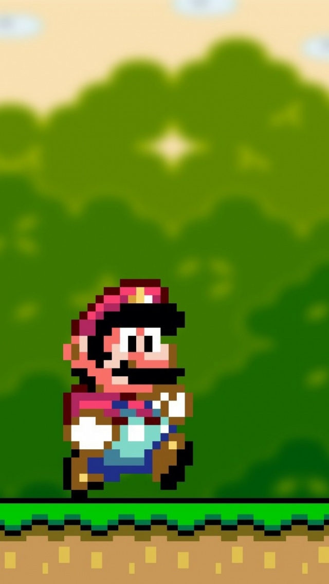 Wallpaper Wednesday 5 Super Mario Themed Wallpapers for iPhone 640x1136