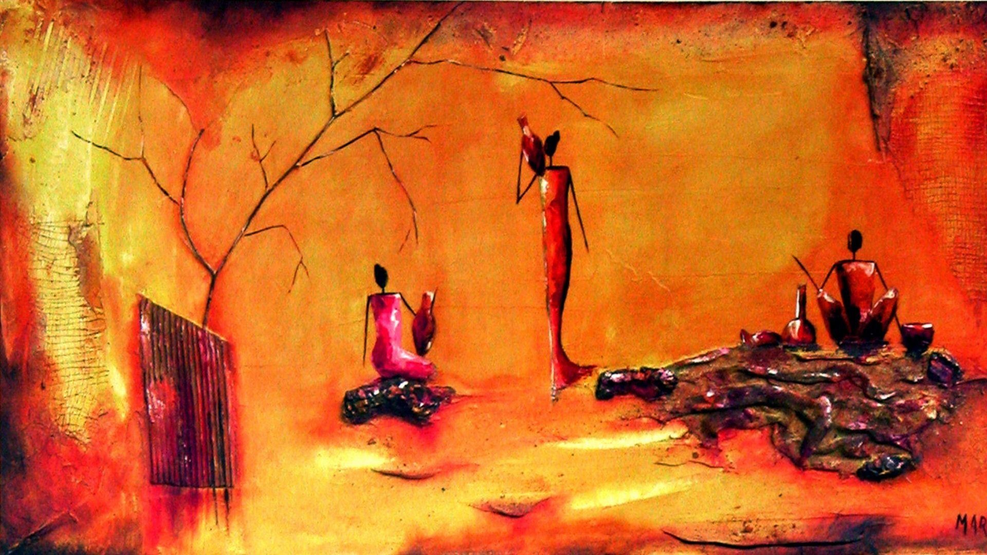 Incomparable African Art Desktop Wallpaper You Can Get It
