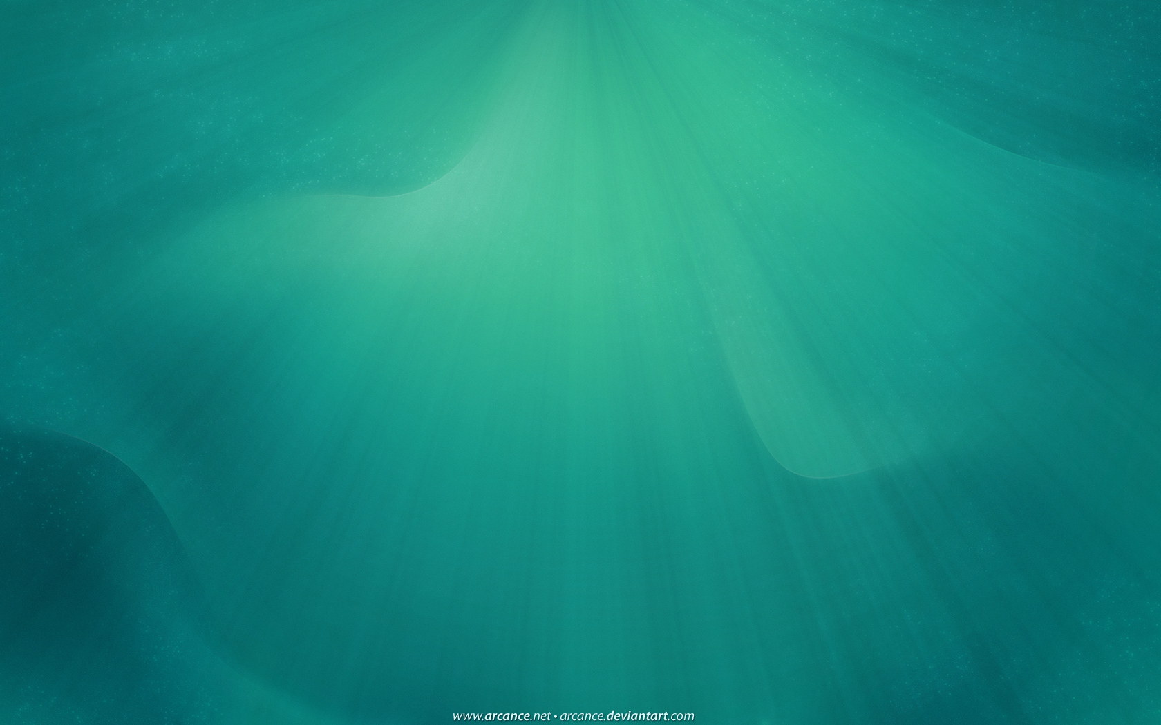 Abstract Teal Desktop Wallpaper