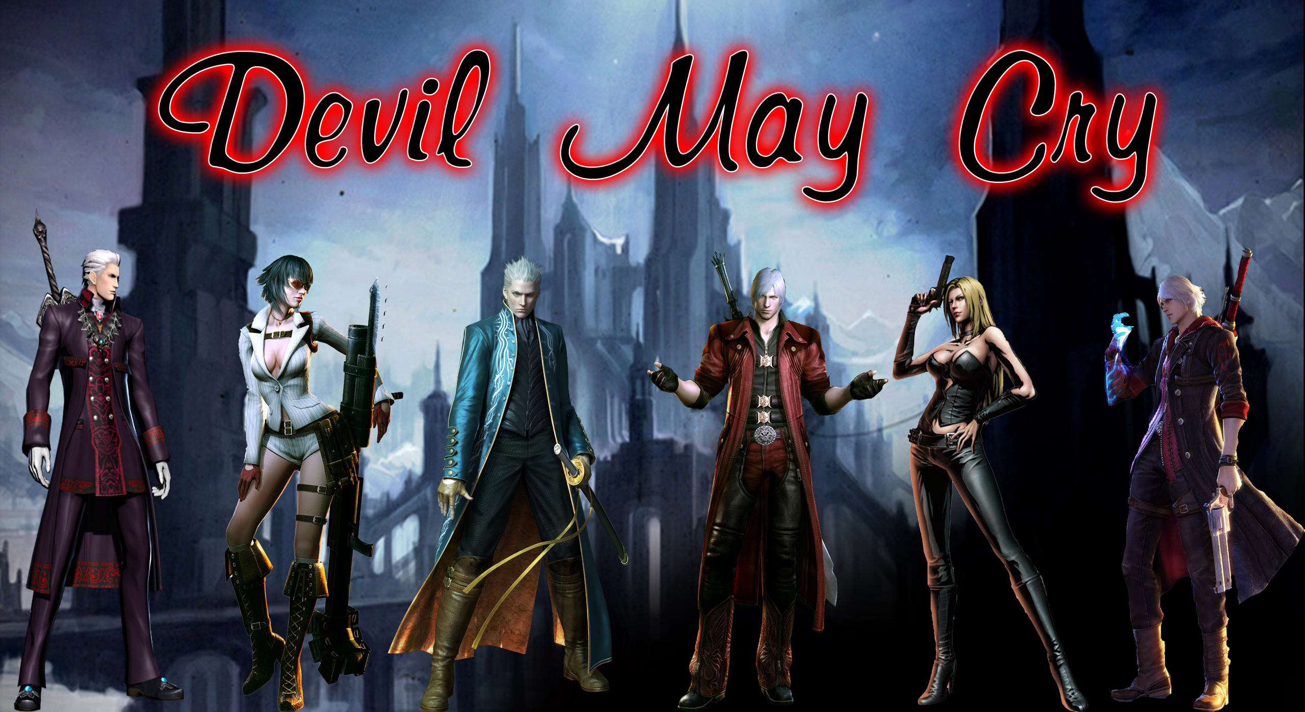 Devil May Cry dmc a wallpaper background