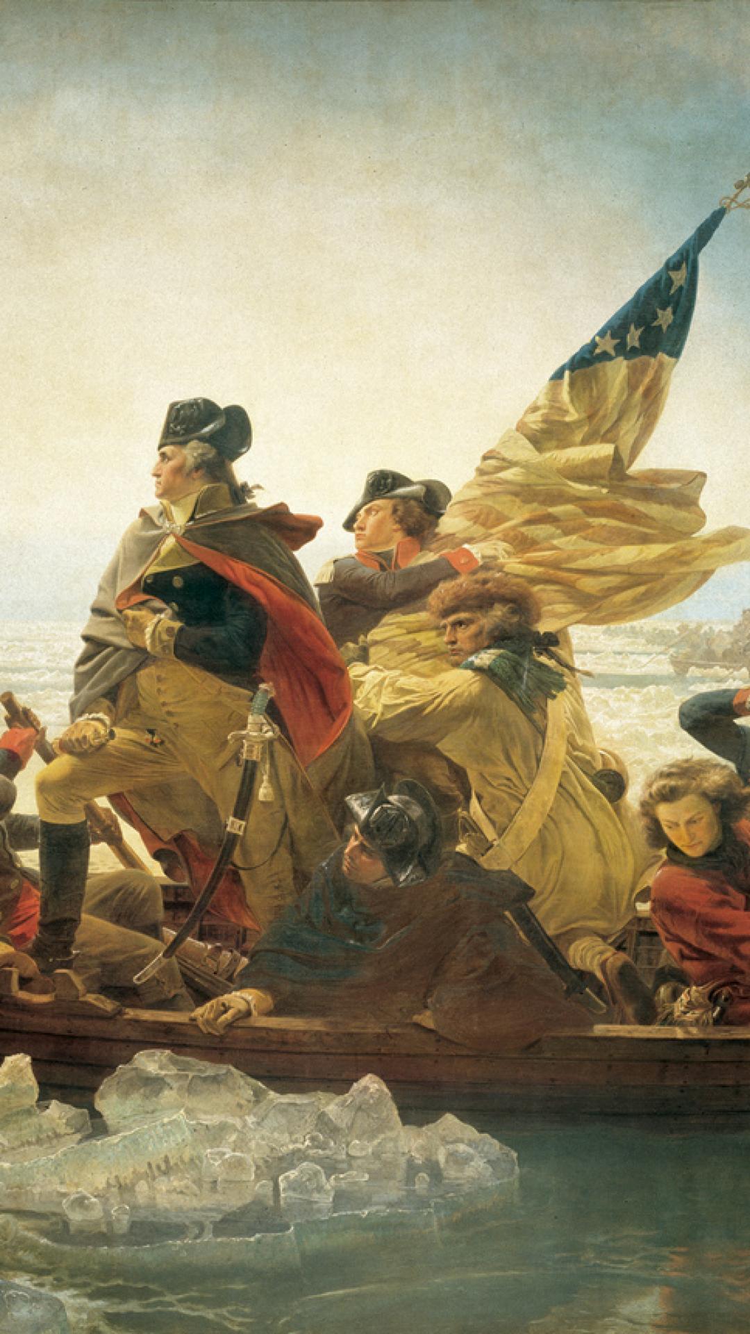 Us Washington Crossing The Delaware Hessians At Trentondec Emanuel