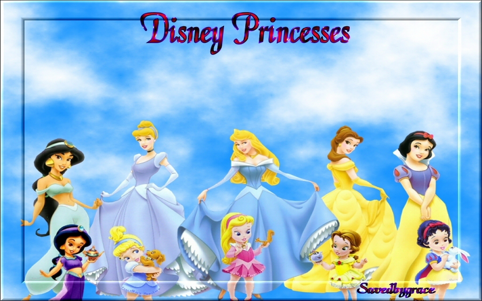 Wallpaper HD Widescreen Desktop Background Disney Princess