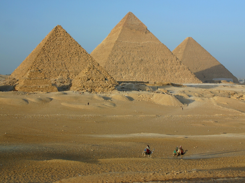 Giza Pyramids Of Egypt Wallpaper