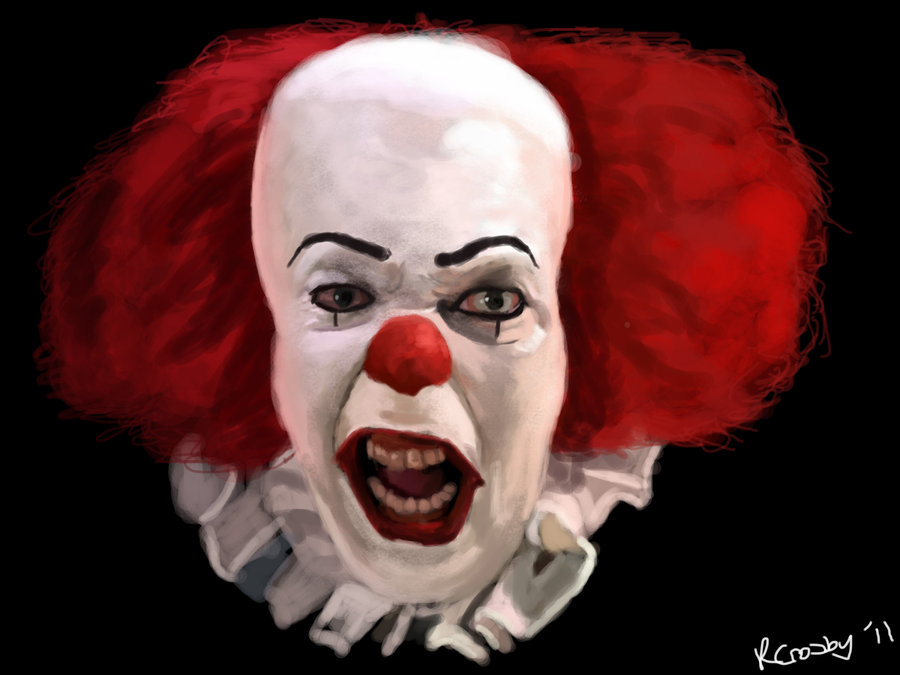 Pennywise The Clown Speedpaint By Rcrosby93