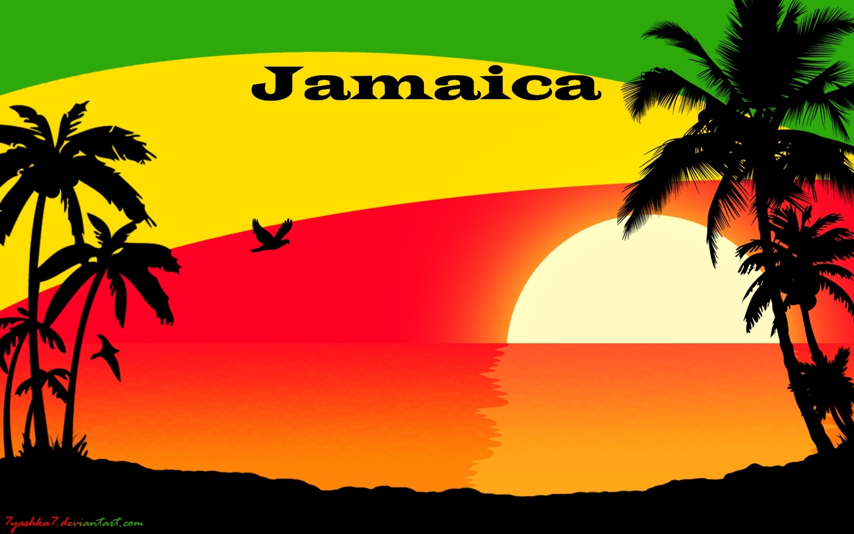 HD Wallpaper For Desktop Right Click To Save Jamaica