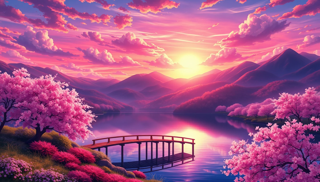 Anime Landscapes Wallpaper