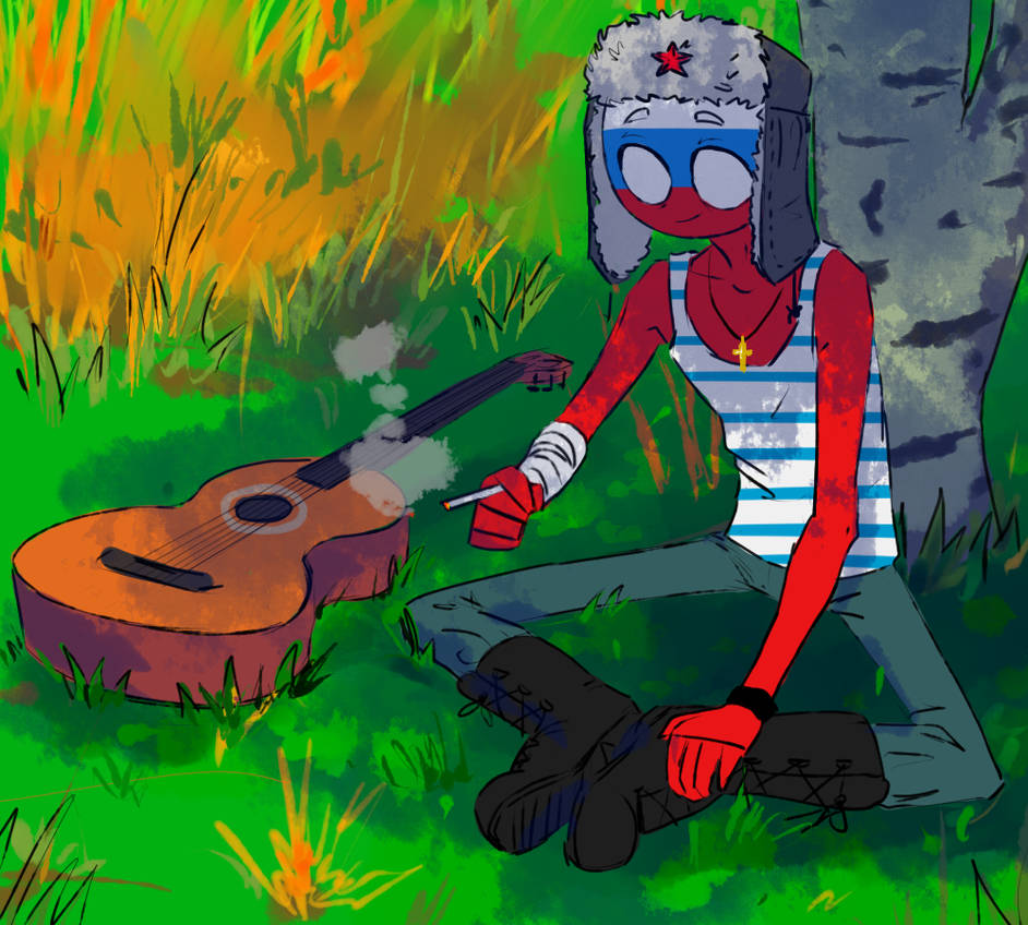 Quiet Place Countryhumans By Luludig