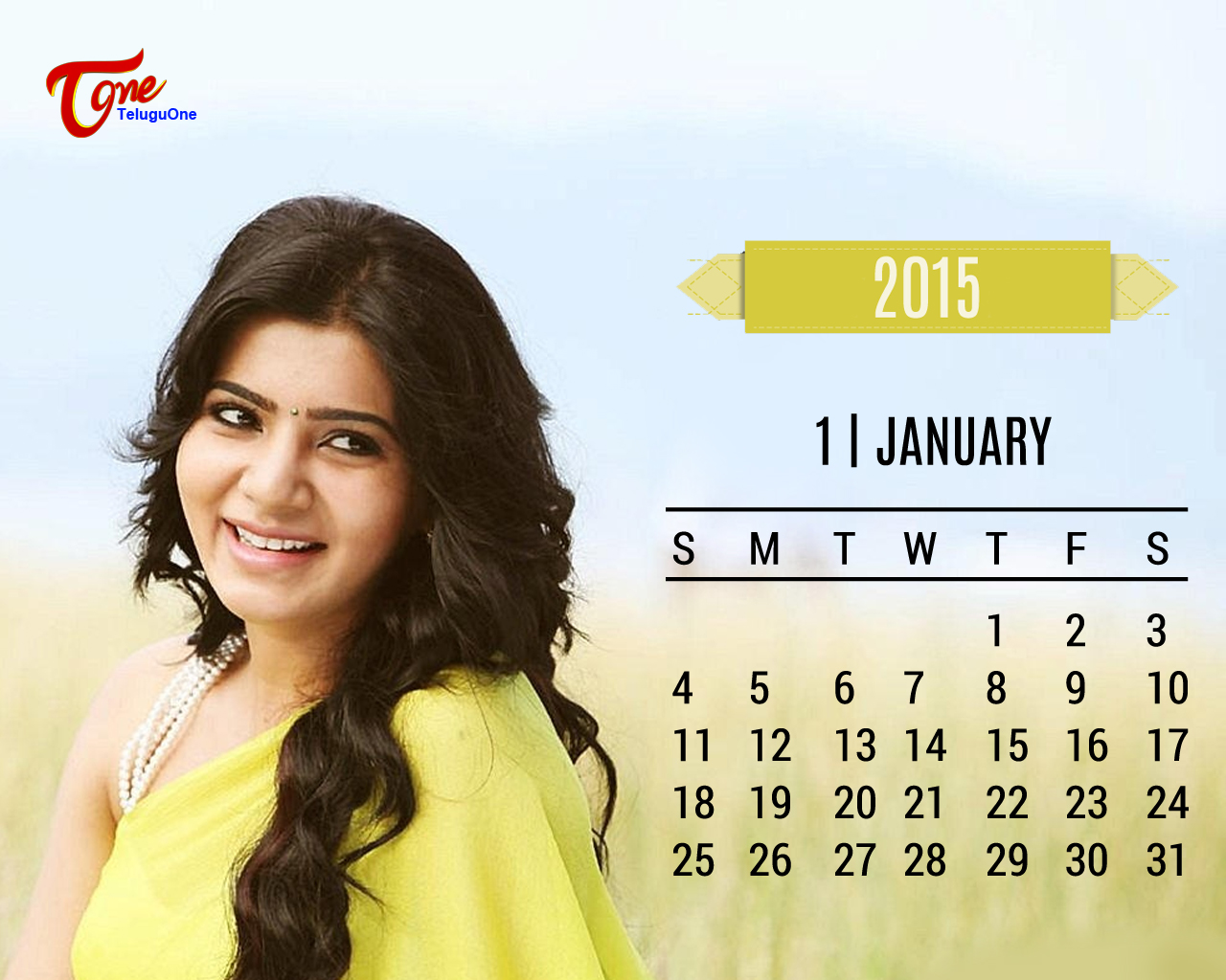Actress Calendar Indian