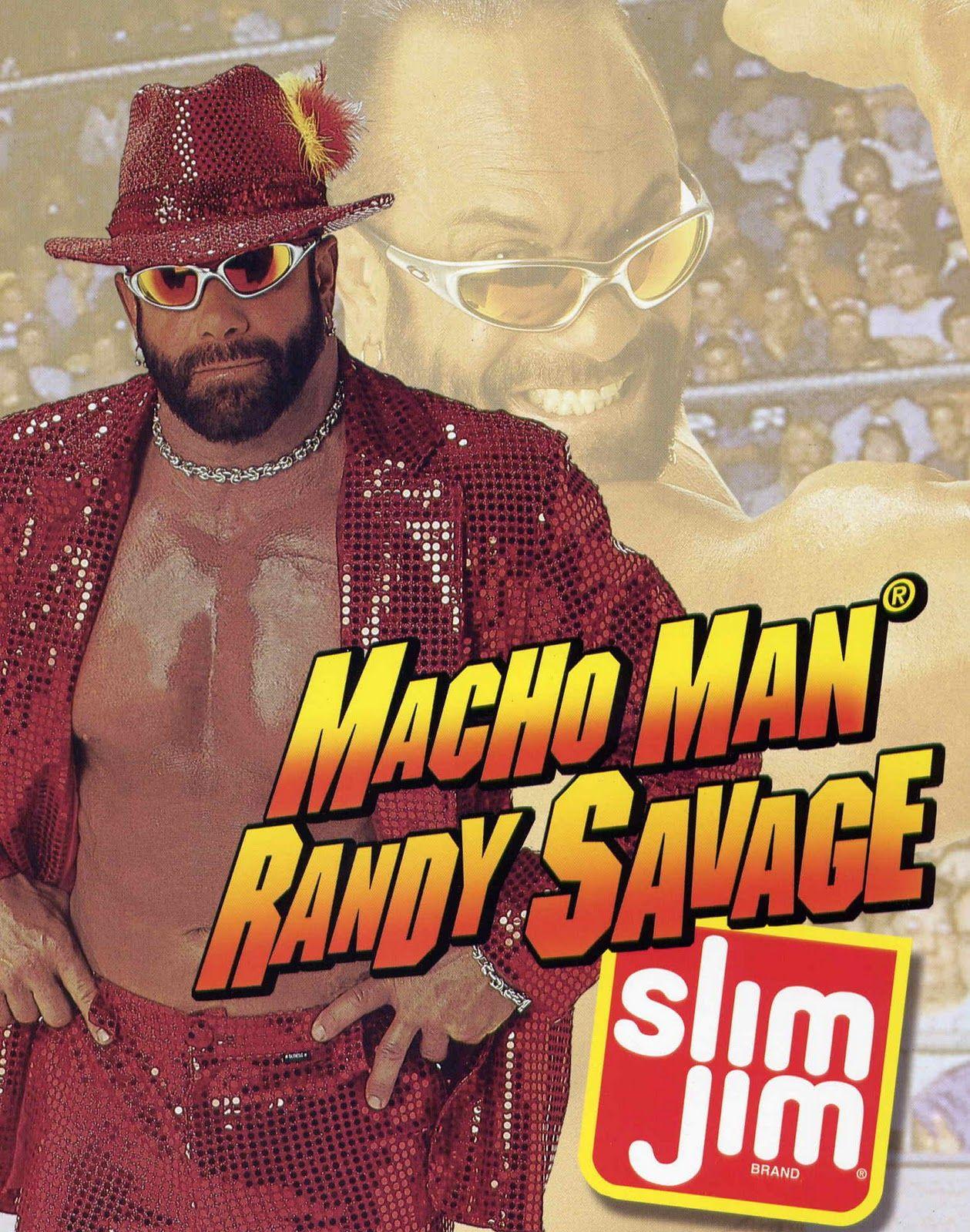 New School Slim Jim Macho Man Randy Savage Jims