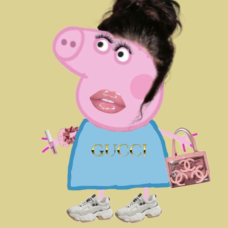 Baddie Peppa Pig Memes Wallpaper