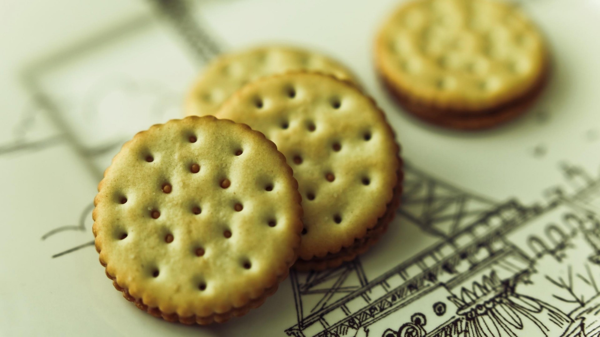 Biscuits Background Wallpaper High Definition