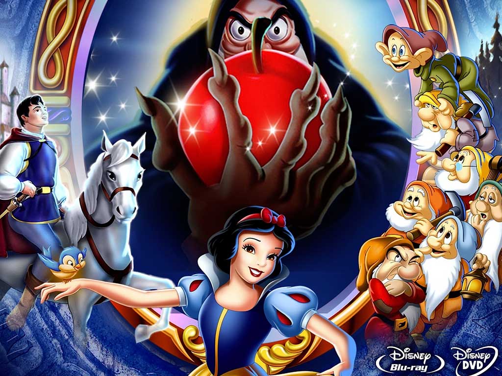 Top Cartoon Wallpaper Snow White And The Seven Dwarfs