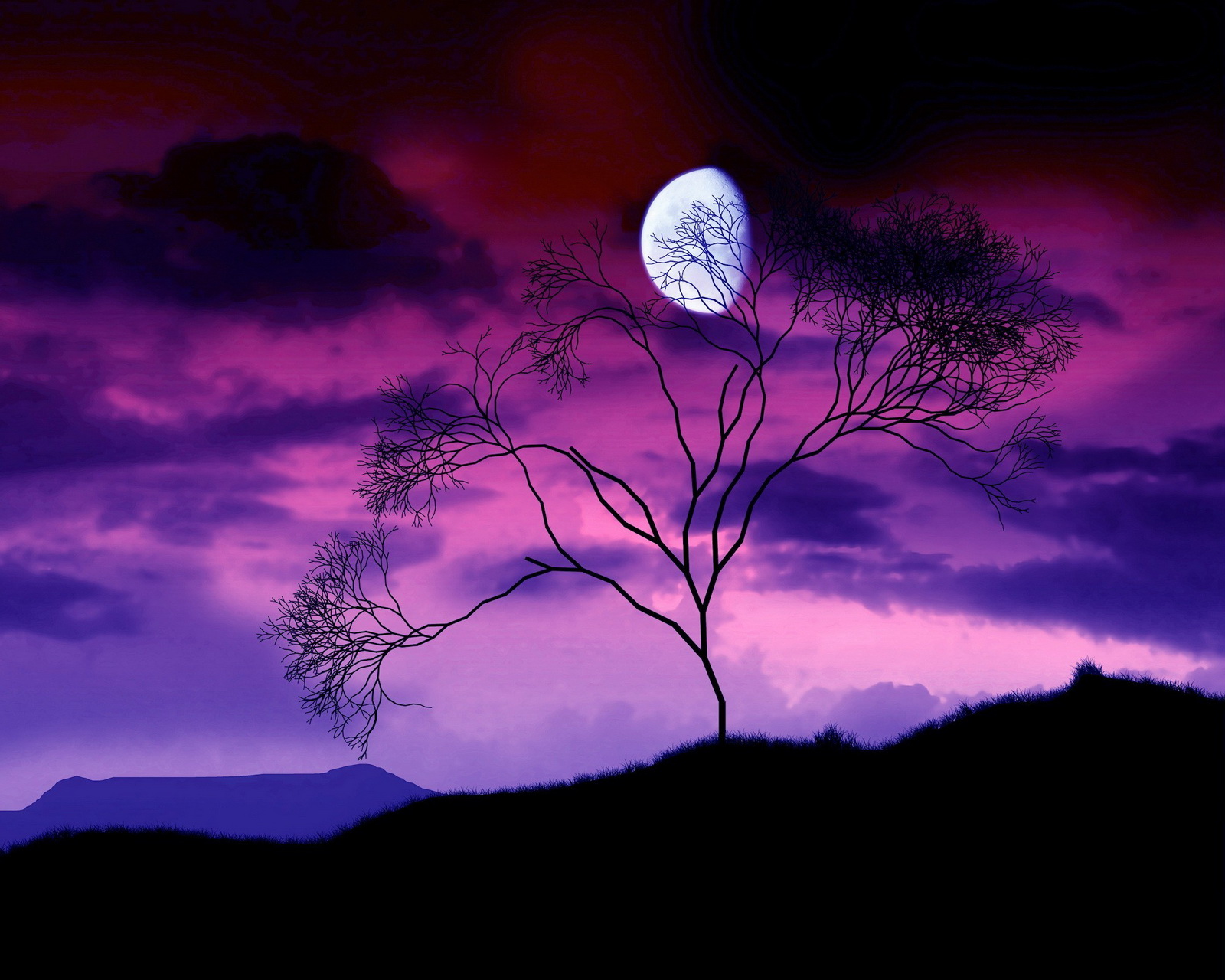 Dark Moon HD Wallpaper Background Of Your Choice