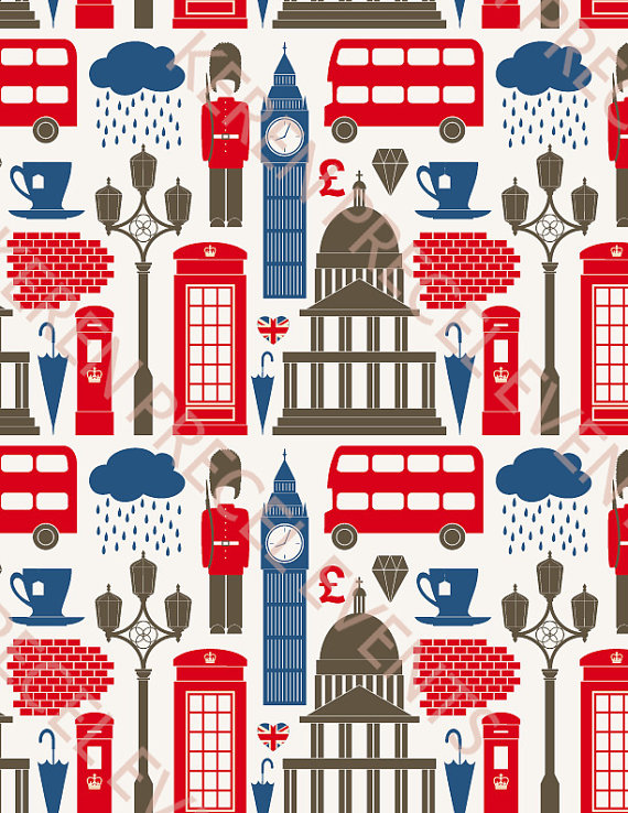 British Party Theme Icons Background By Simplyperfectny On