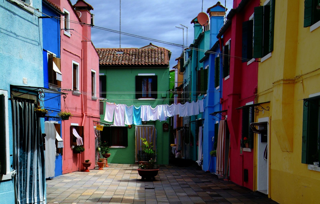 Wallpaper Home Italy Venice Linen Italia