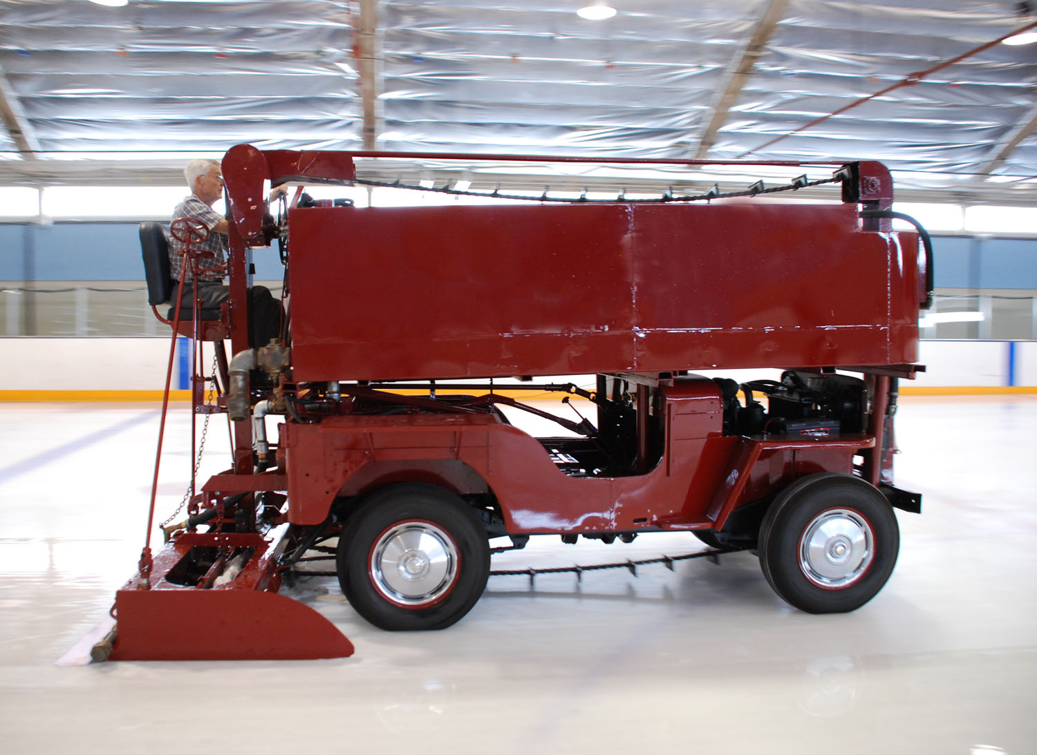 Zamboni Company Completes Restoration Of Historic Machine