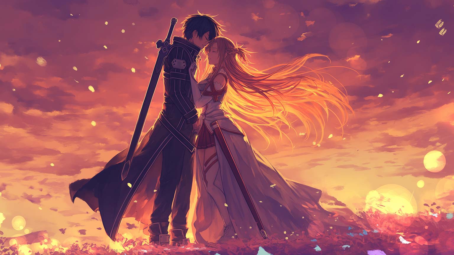 Romantic Anime Wallpaper Angel For Phone