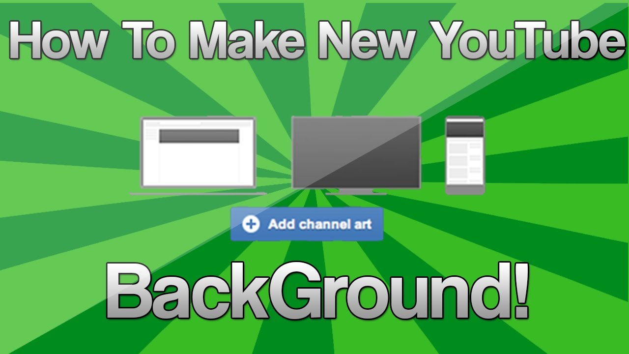 How To Make A Background