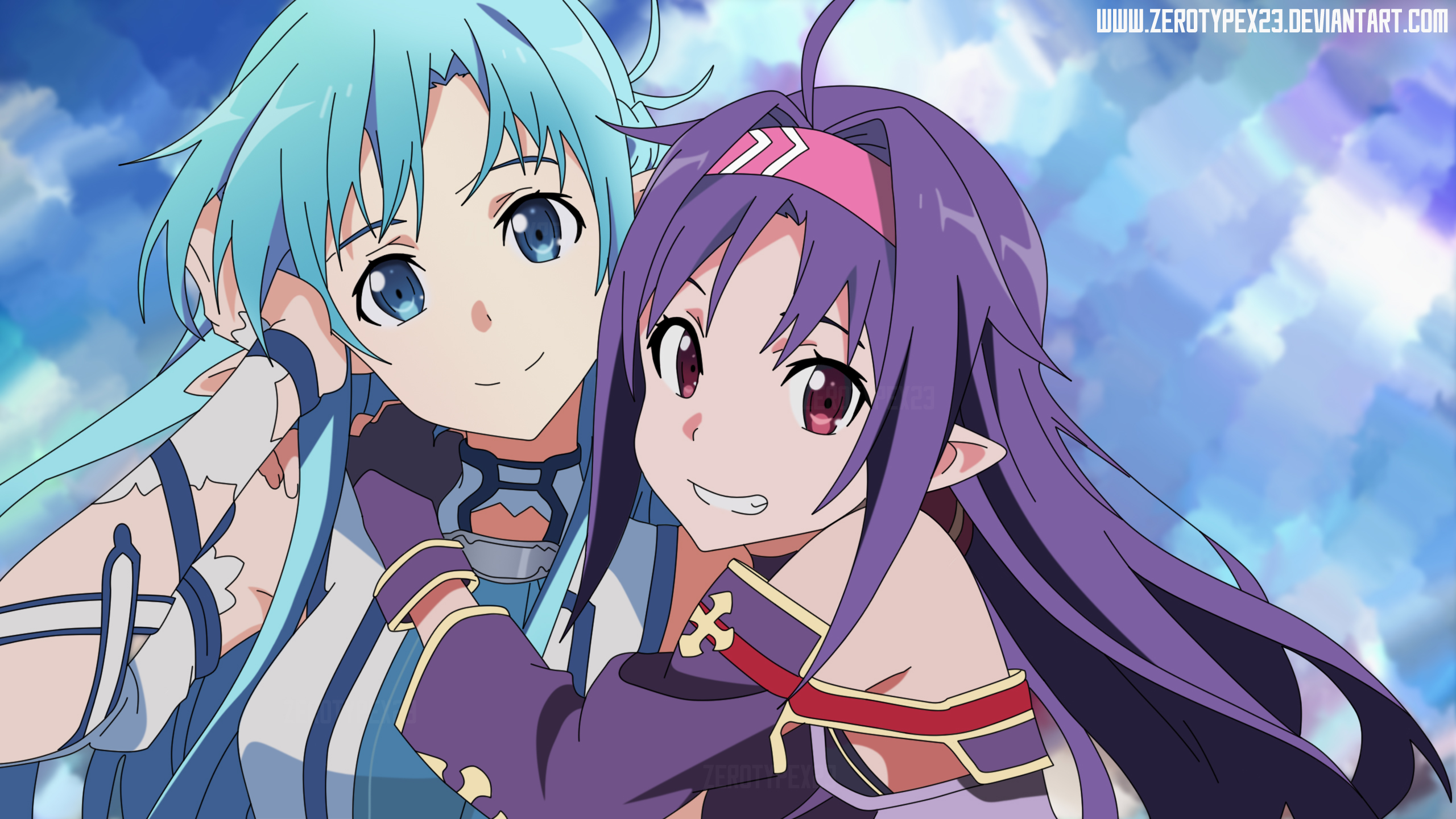 Anime Sword Art Online II 4k Ultra HD Wallpaper by Yuuki Tatsuya