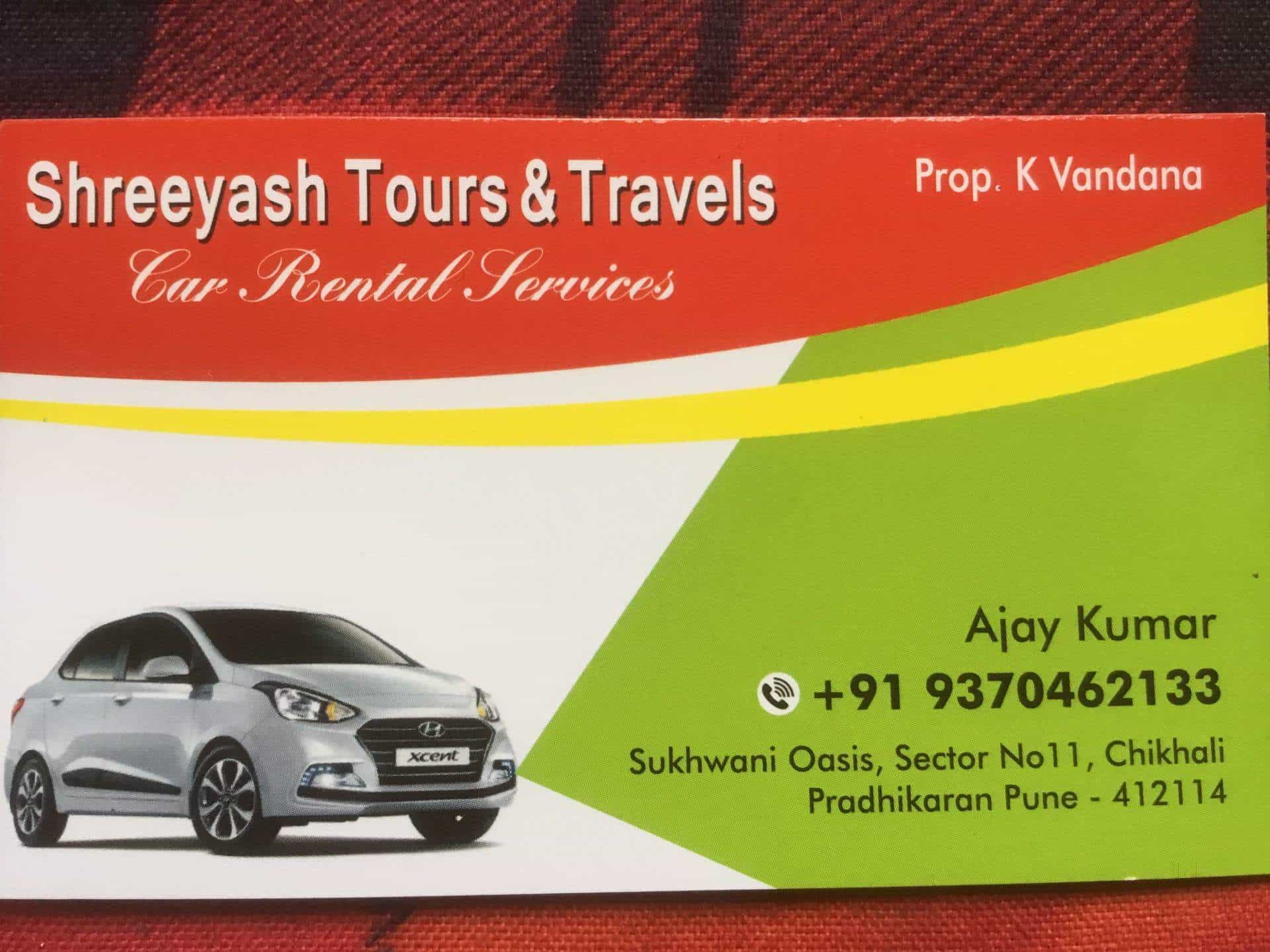 Shreeyash Tours And Travels Pimple Gurav Car Rental In Pune