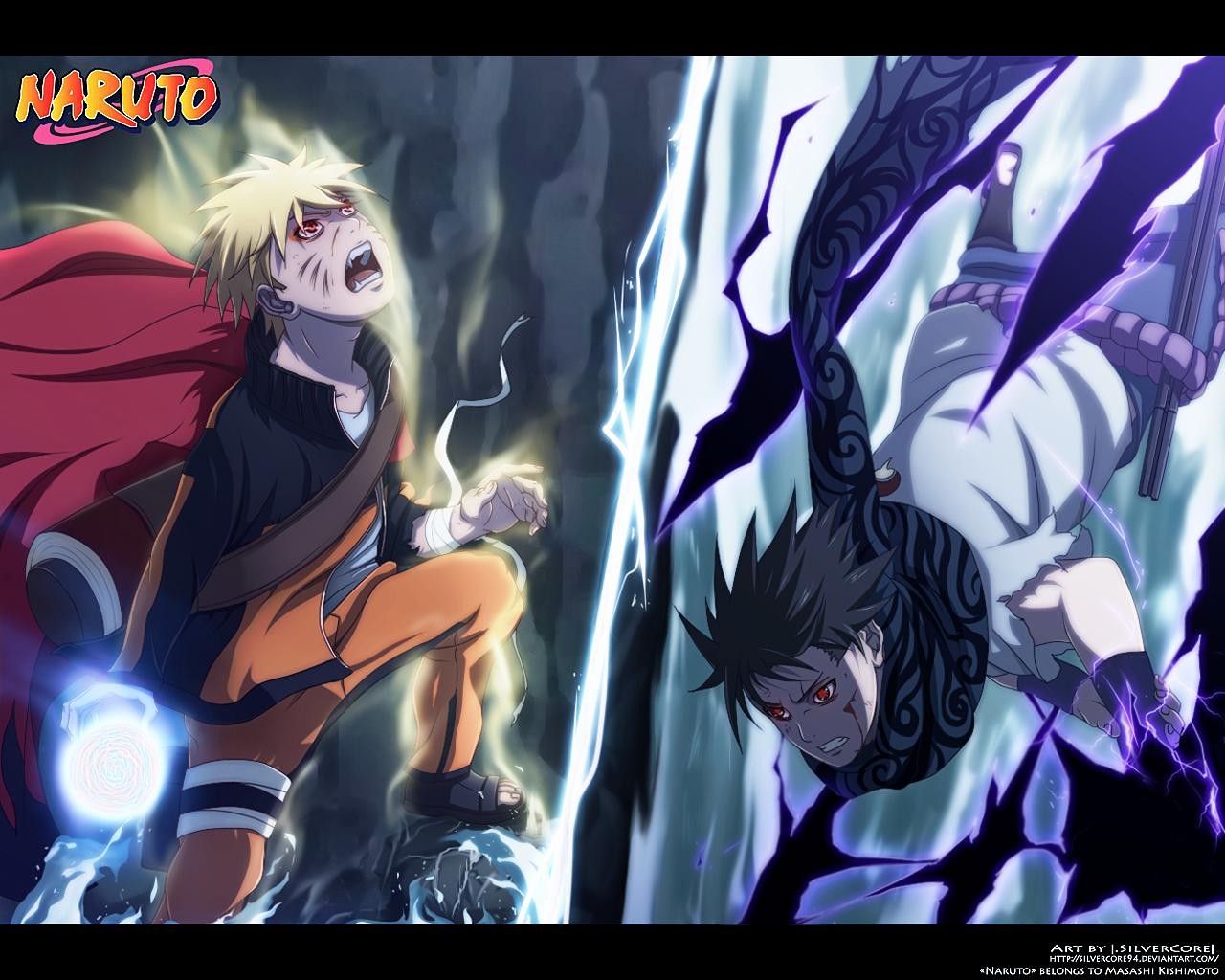 Wallpaper Naruto Shippuden X Sasuke