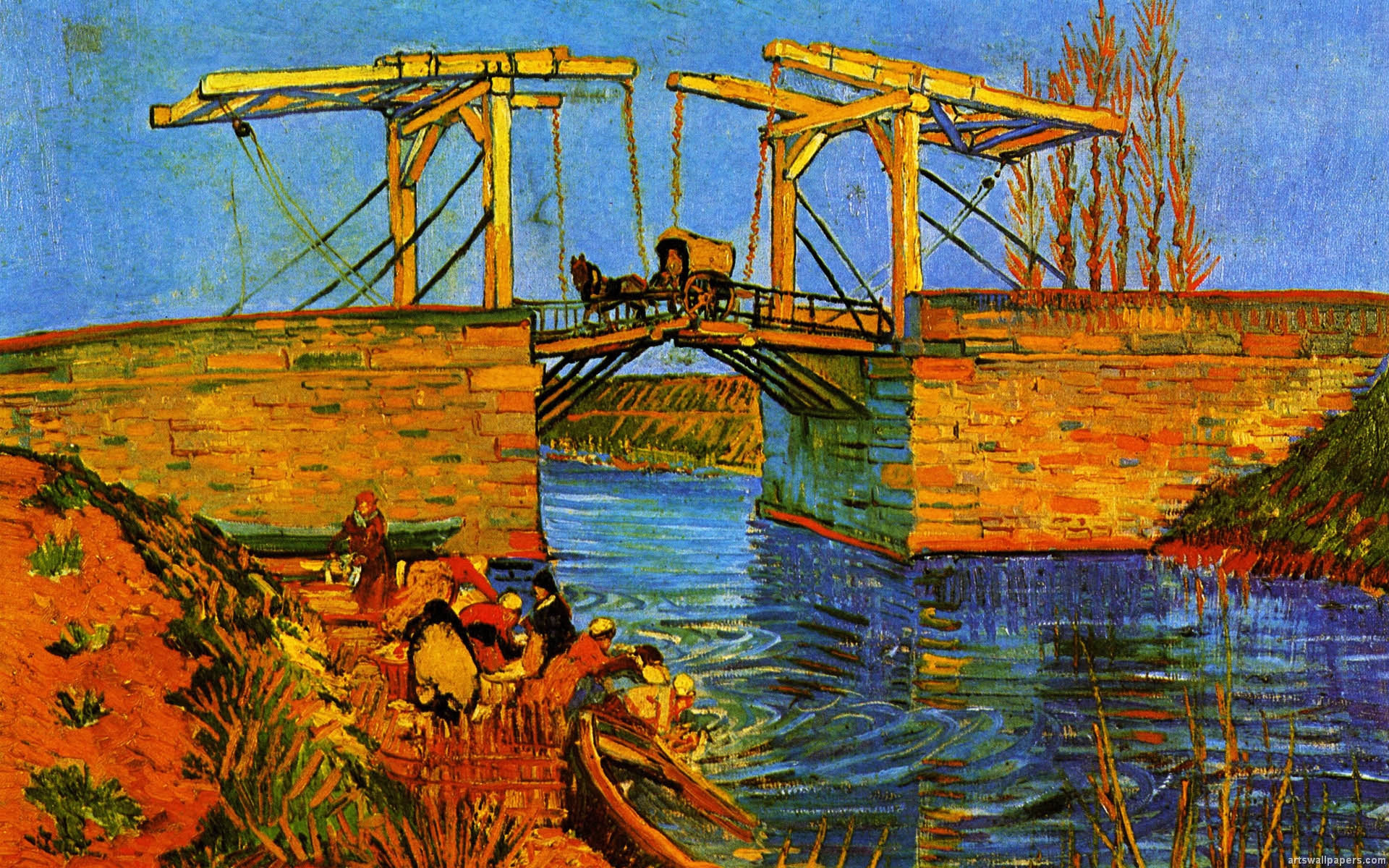 Gogh Wallpaper Vincent Van Painting Jpg