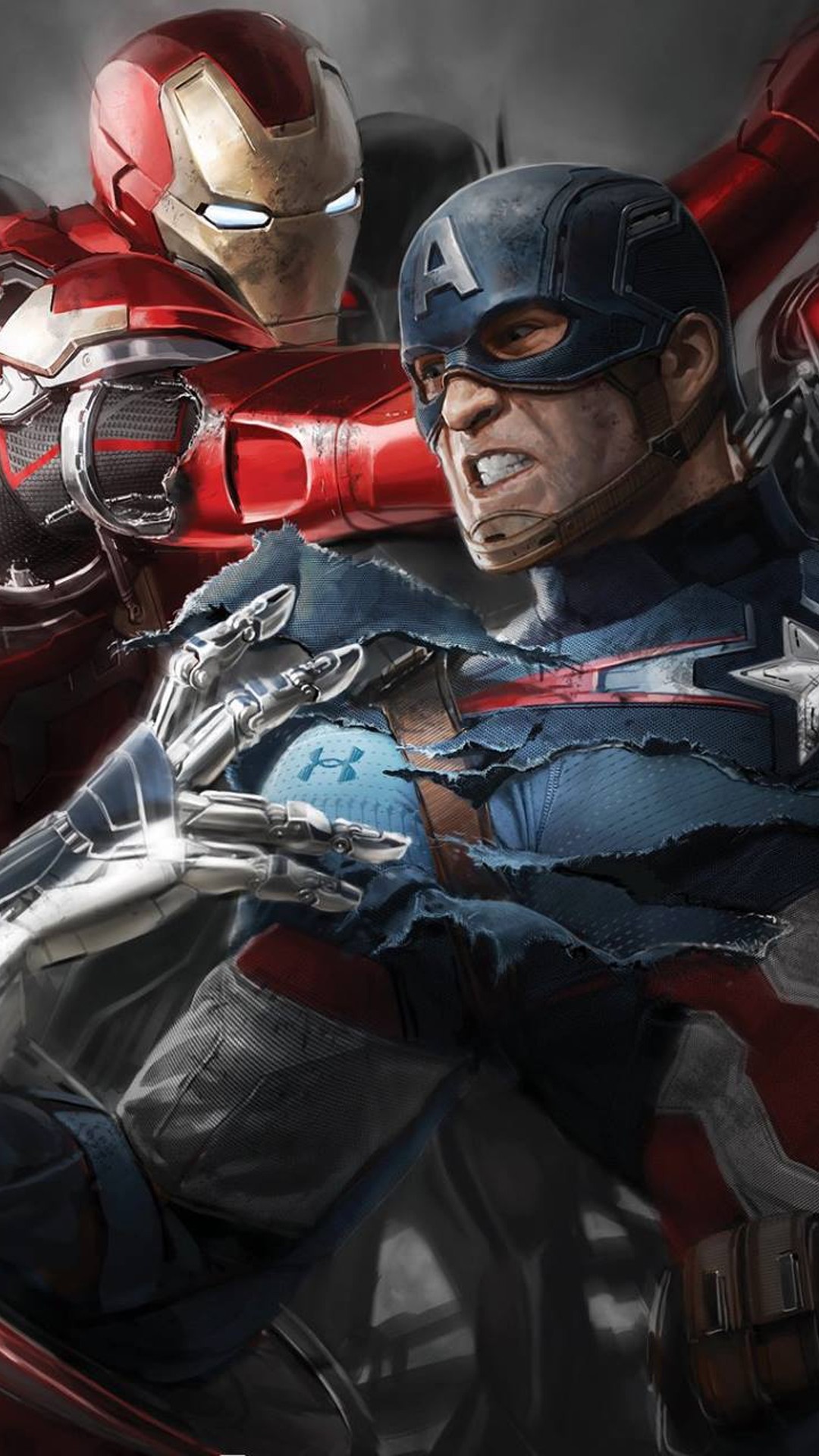 Captain America Shield iPhone Wallpaper