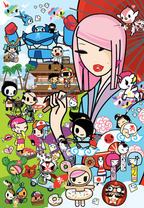 Tokidoki Cartoon Wallpaper Love