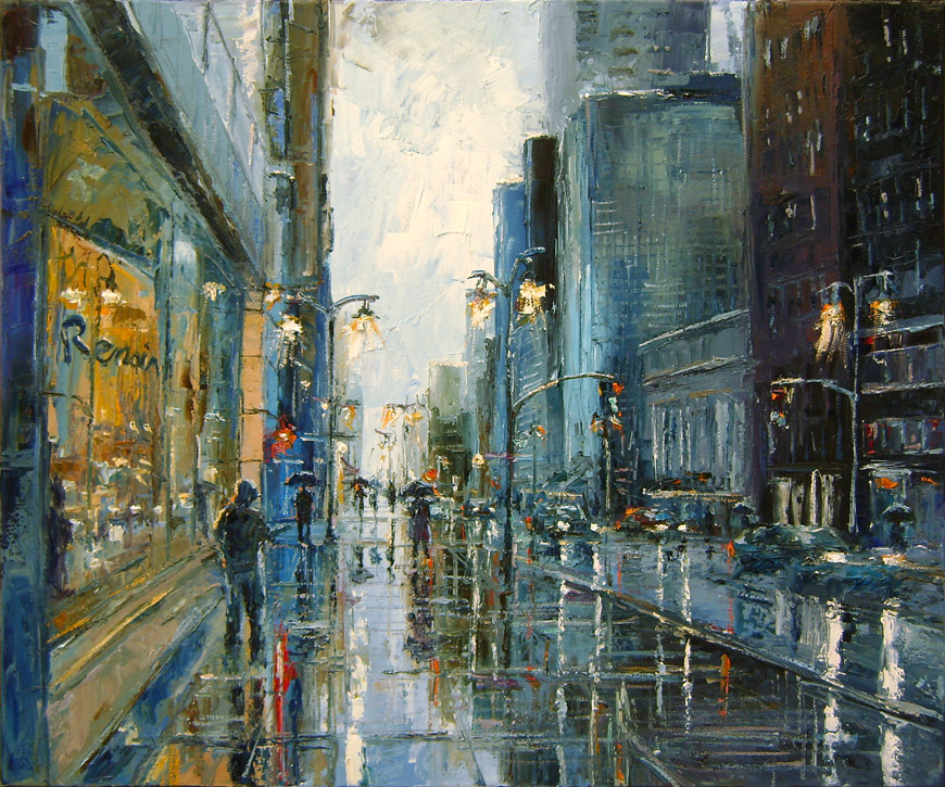 Renoir Rain By Dusanmalobabic