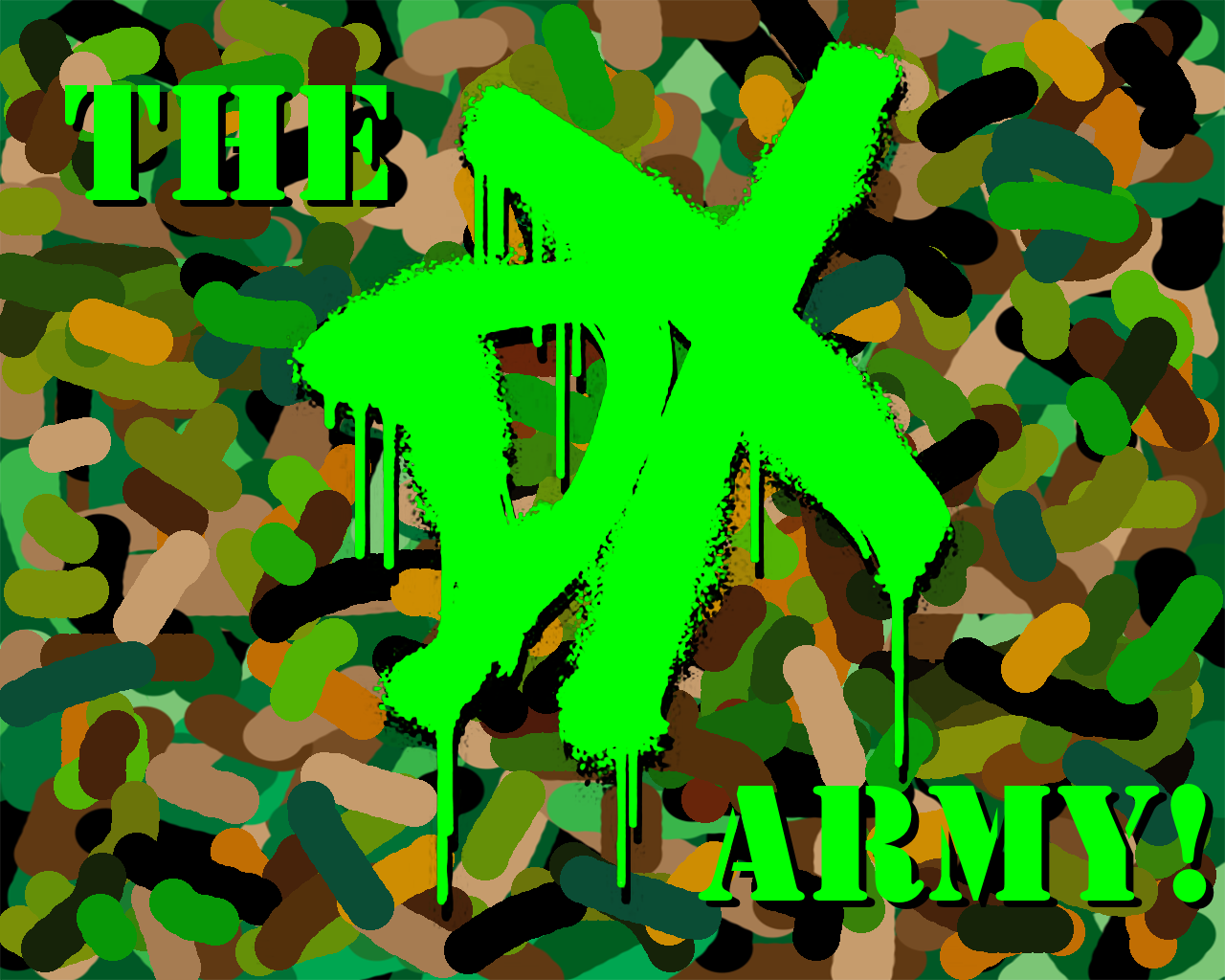 Dx Army Wallpaperwrestle Mania