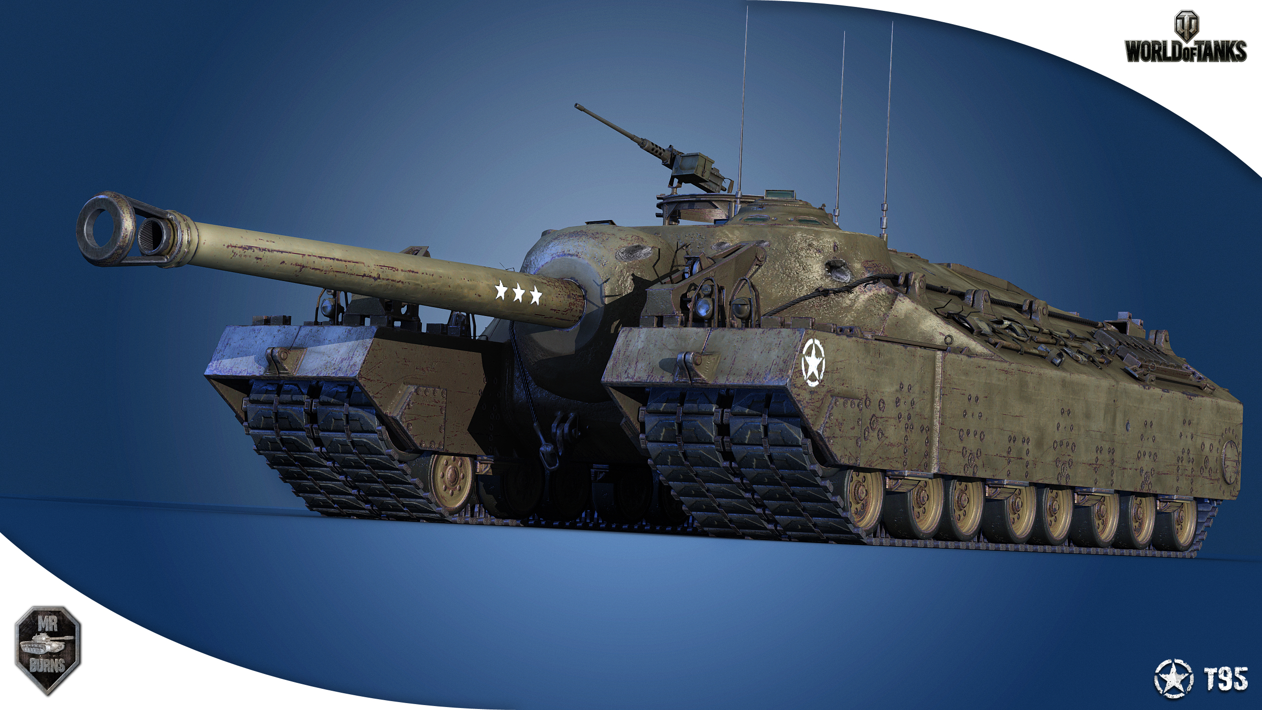 Free download Desktop Wallpapers WOT self propelled gun T95 3D Graphics ...