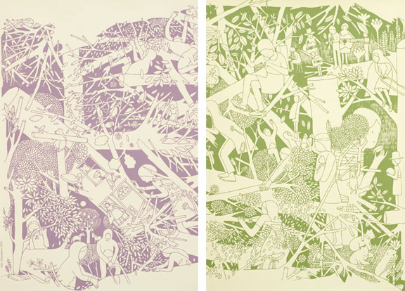 Pottok Wallpaper By Geoff Mcfetridge The Fox Is Black