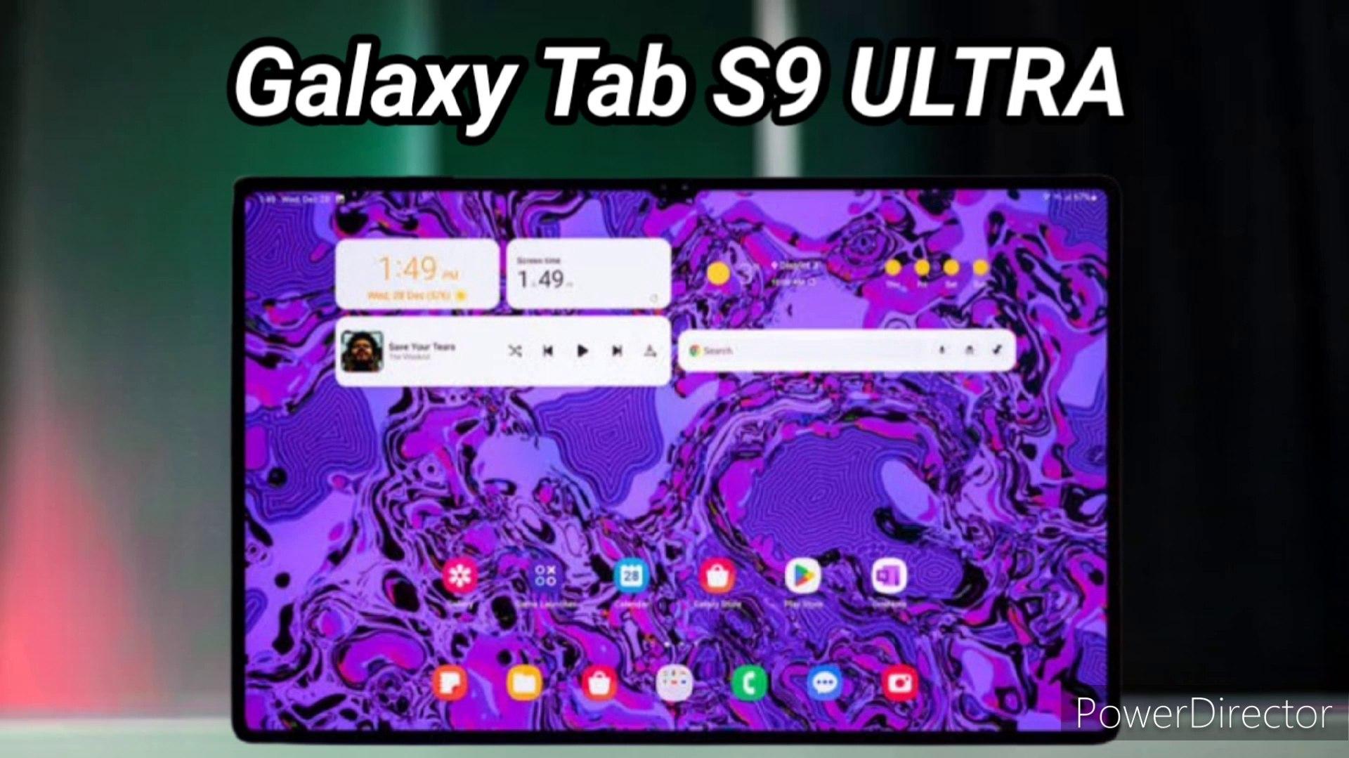 Samsung Galaxy Tab S9 Ultra A True Flagship Tablet Video