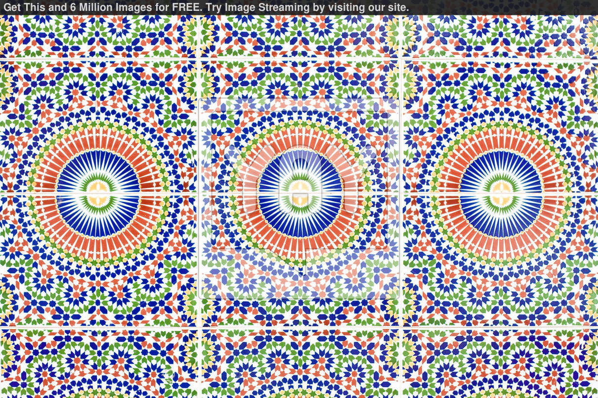 Moroccan Tile Wallpaper