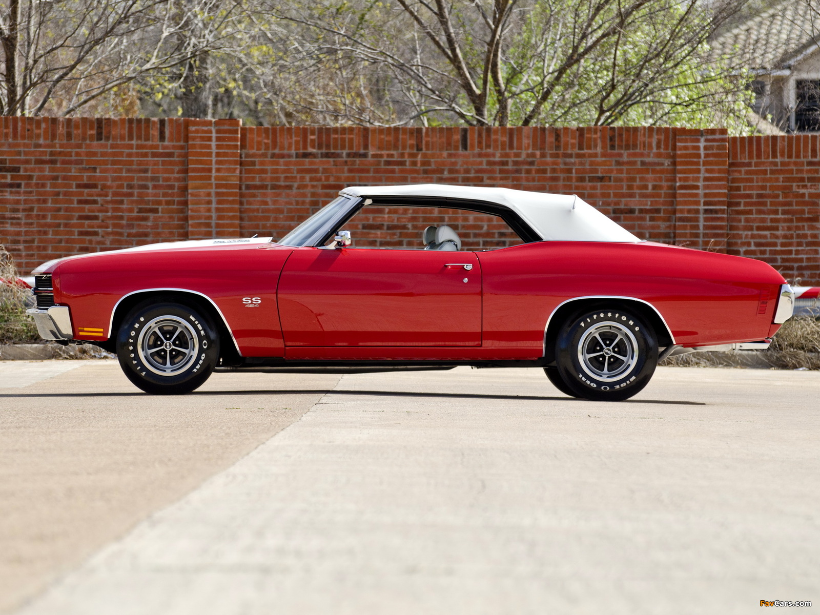 Wallpapers of Chevrolet Chevelle SS 454 LS6 Convertible 1600x1200