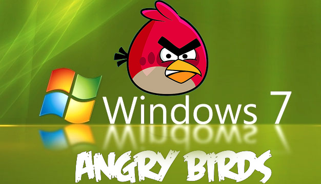 Angry Birds Desktop Wallpaper for Windows 7   Angry Birds Photo