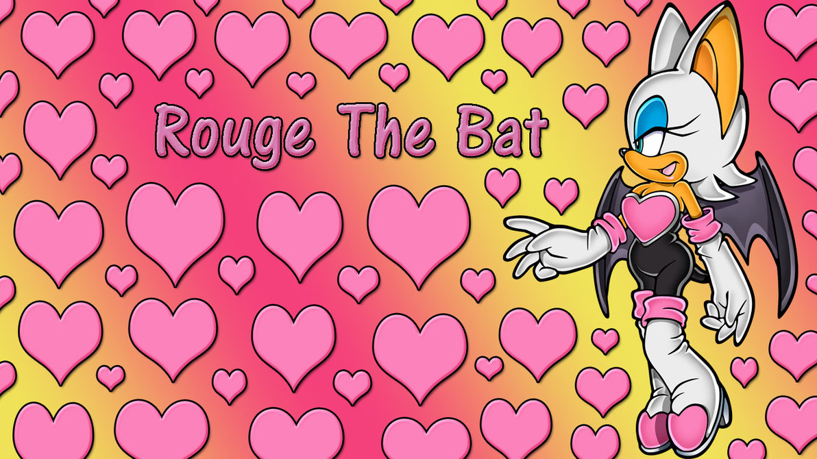 Rouge The Bat Wallpaper By Tzortzinaerk