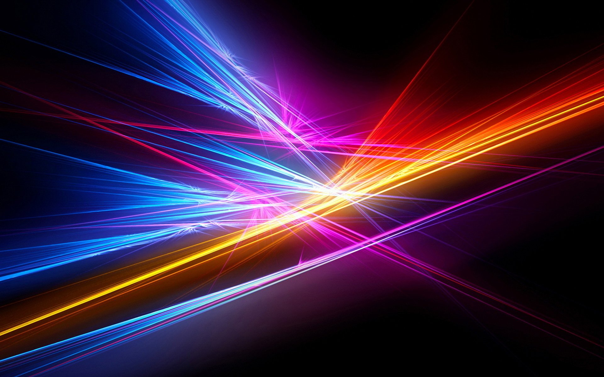 Abstract Factual Design Textures Colorful Lasers Piercing