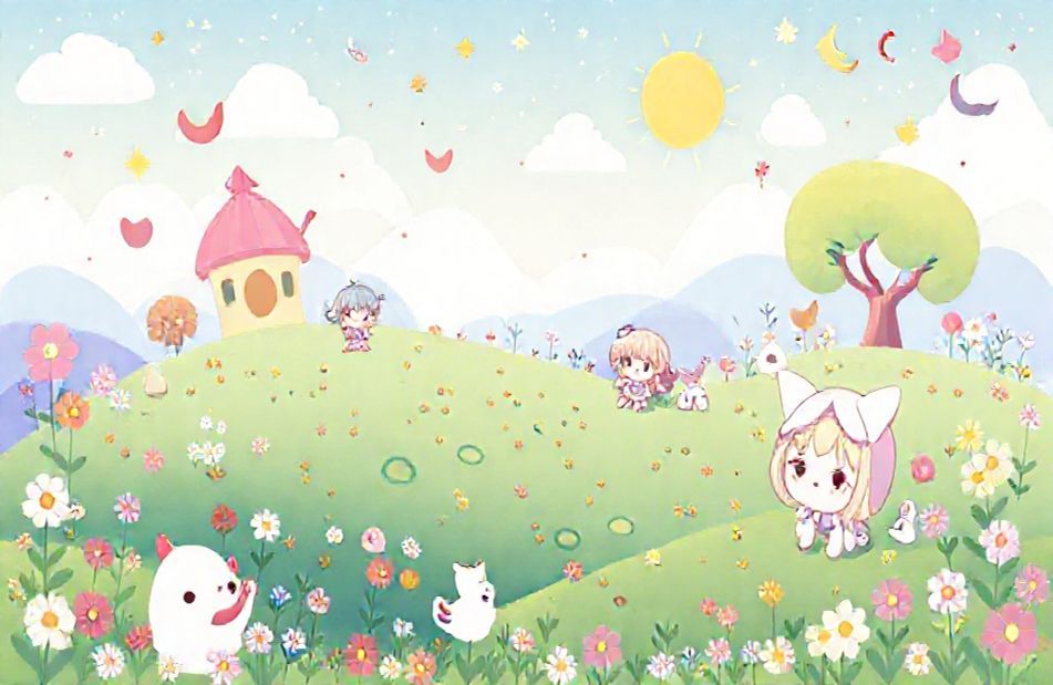 Cute Chibi Wallpaper