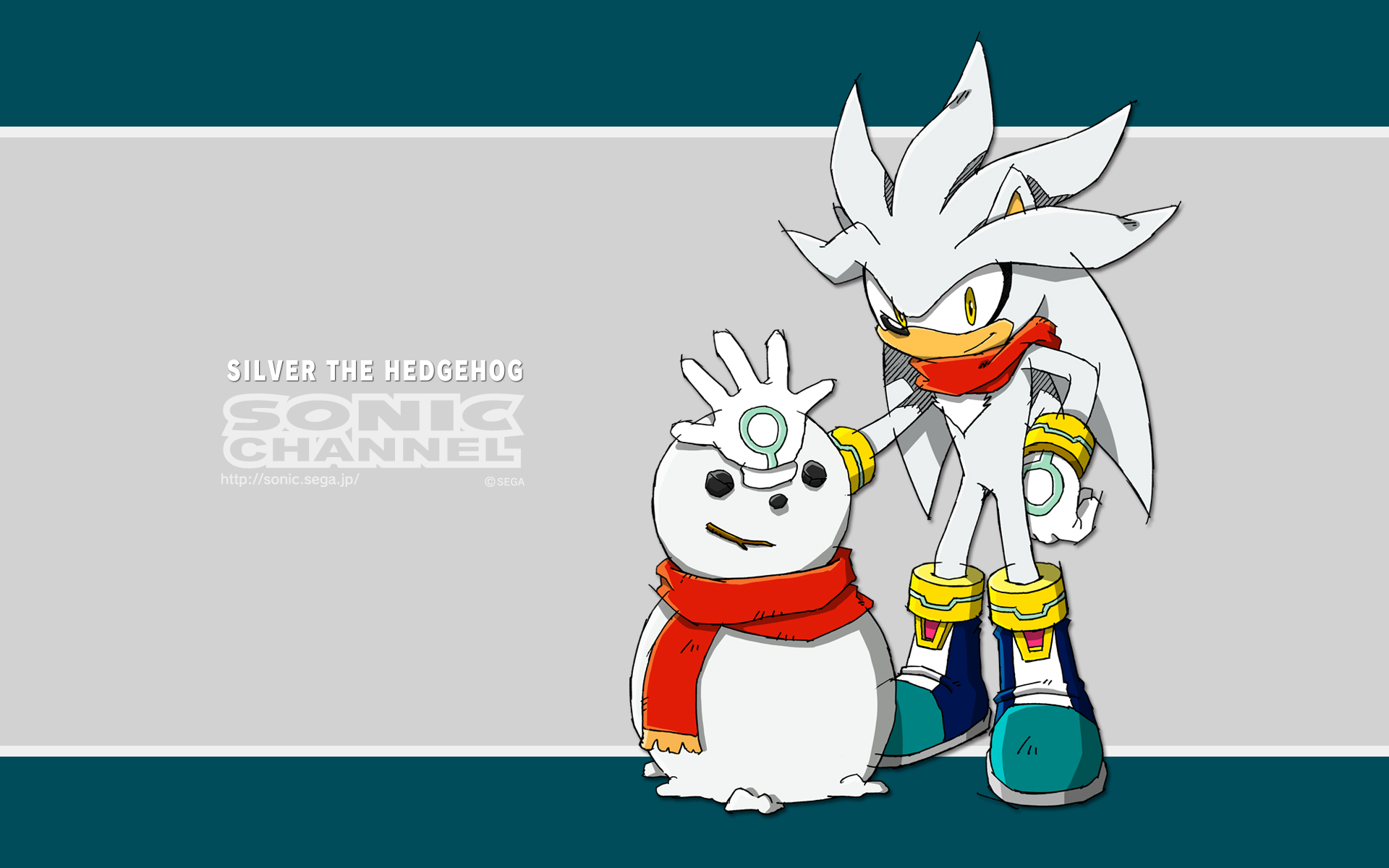 Silver the Hedgehog Wallpaper by bloomsama on