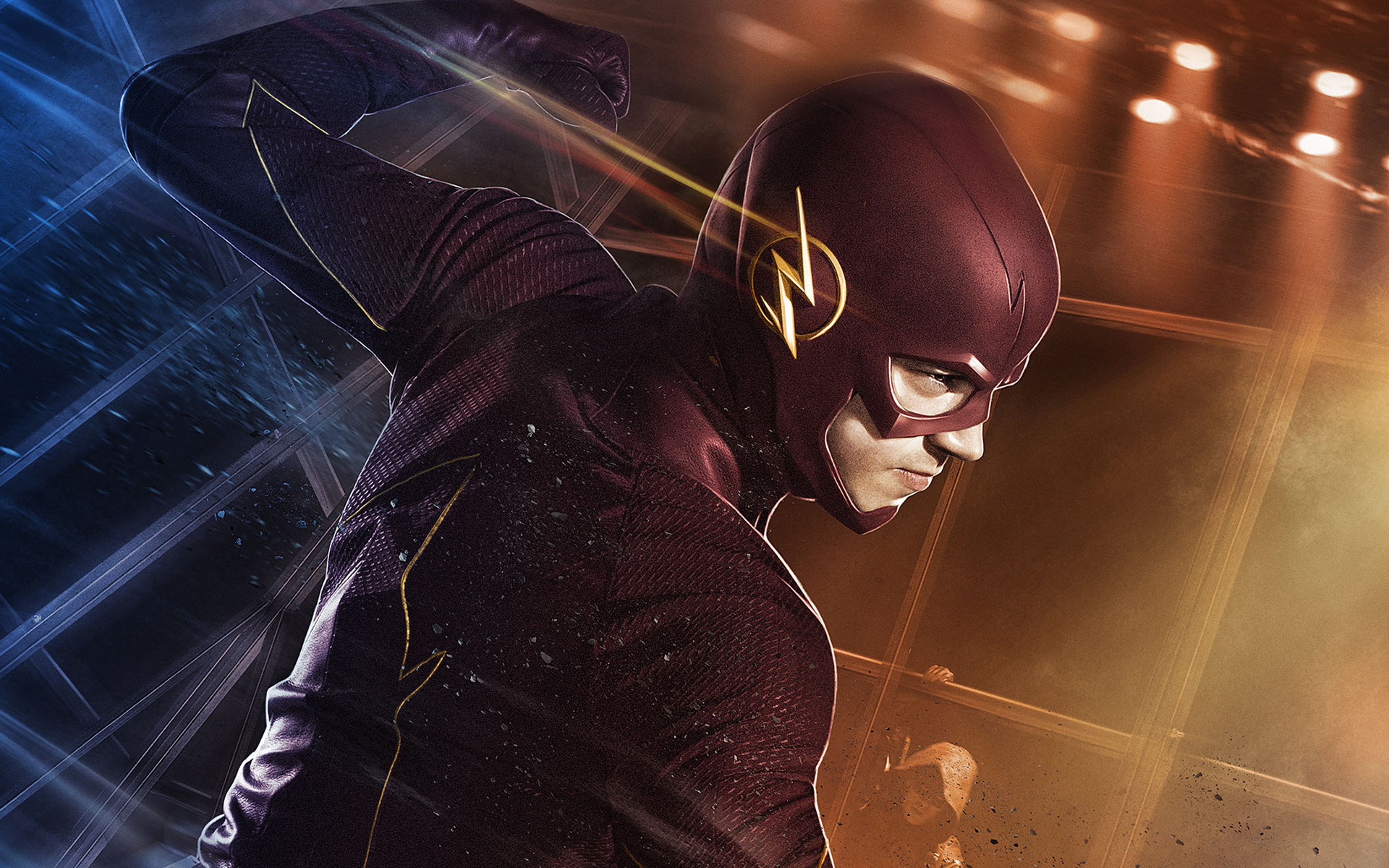 Grant Gustin As Barry Allen The Flash Wallpaper HD