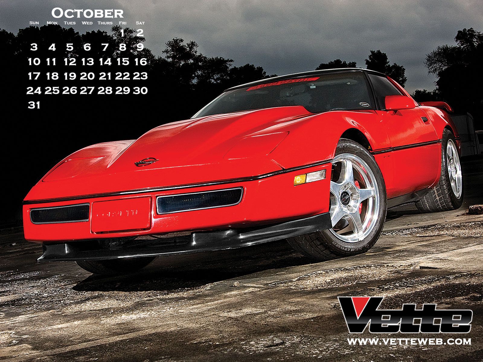 October Calendar Corvette Action Center Forum