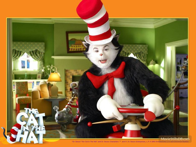 The Cat in the Hat   Wallpaper 630x472