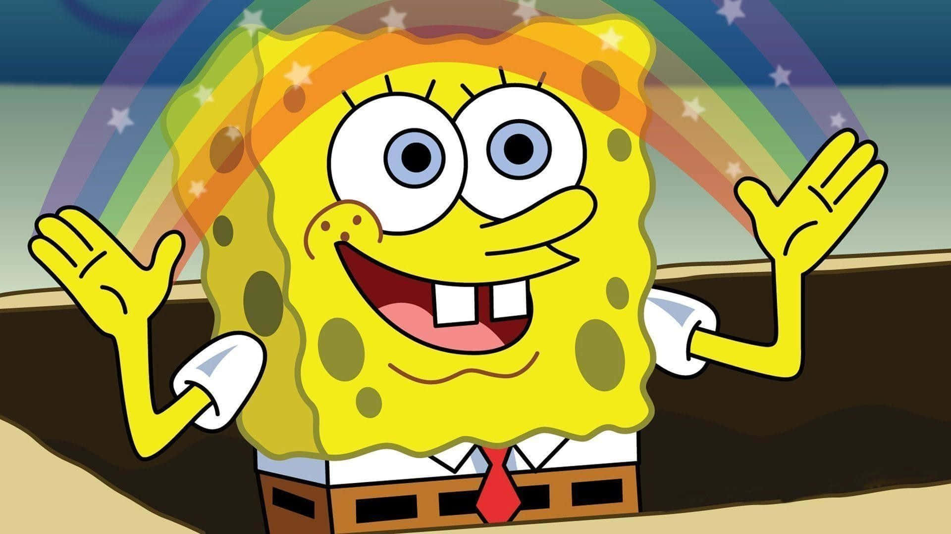 Aesthetic Spongebob Laptop Wallpaper