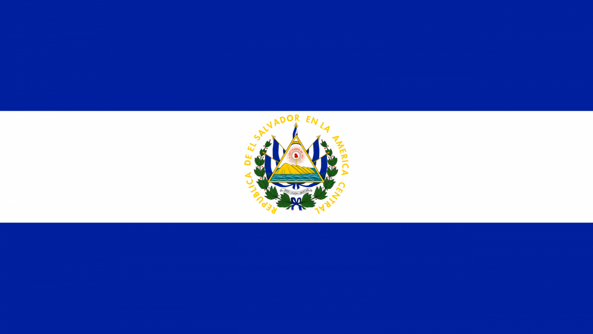 El Salvador Flag Wallpaper High Definition Quality