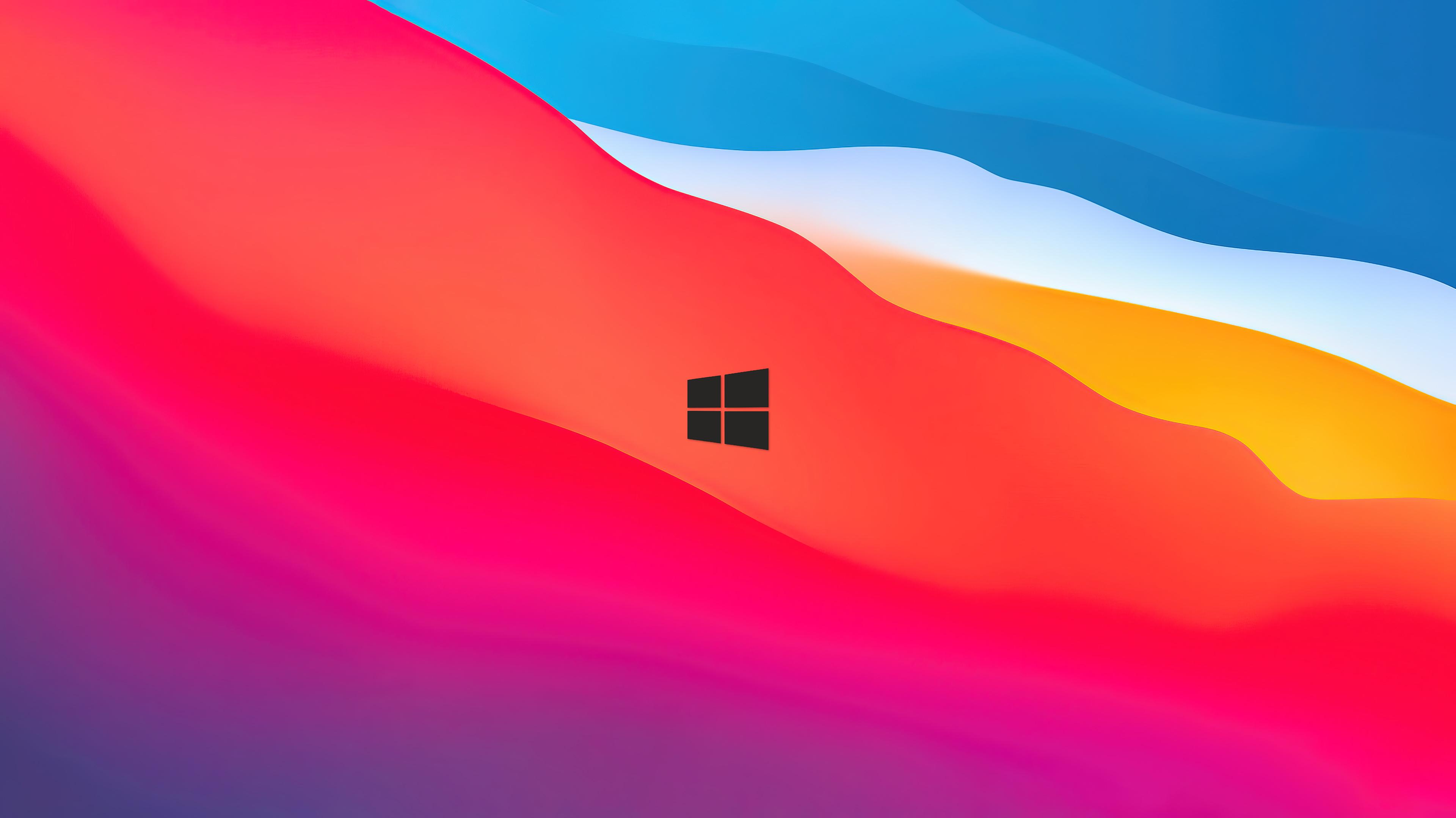 Windows Logo Background HD 4K Wallpaper