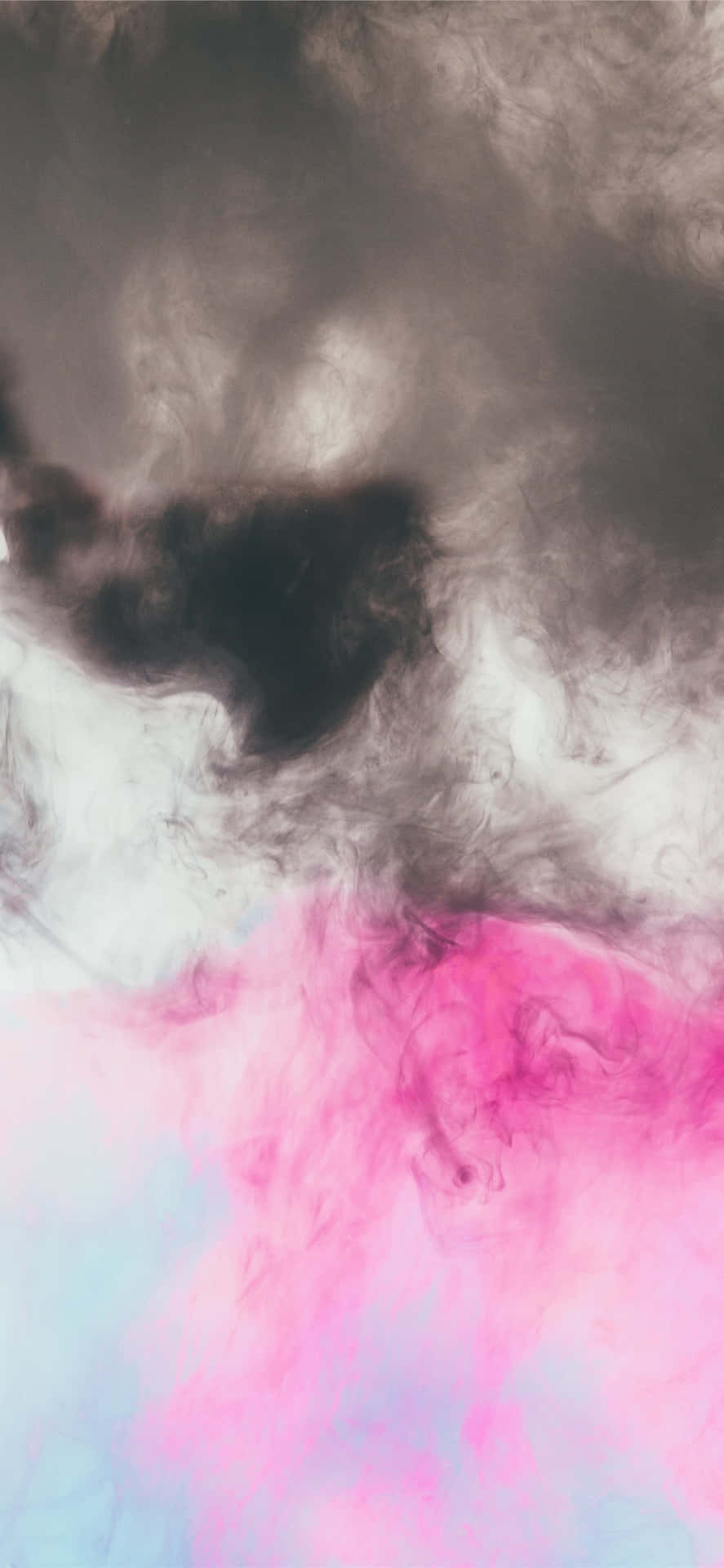 A Vibrant Watercolor Painting On An iPhone Wallpaper