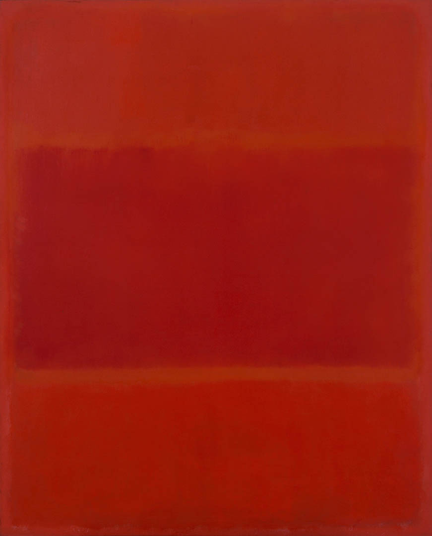 Red And Orange A Abstract Expressionist Mark Rothko Art Wallpaper