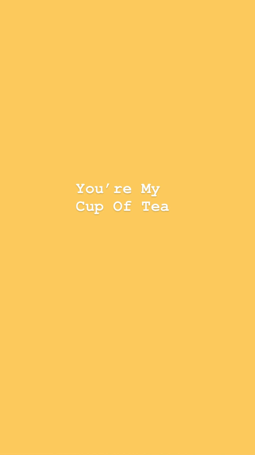 Yellow Aesthetic iPhone Wallpaper
