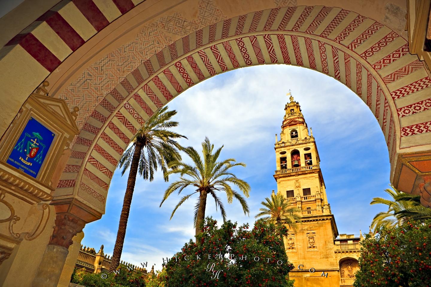 Wallpaper Background Cathedral Mosque Bell Tower Mezquita